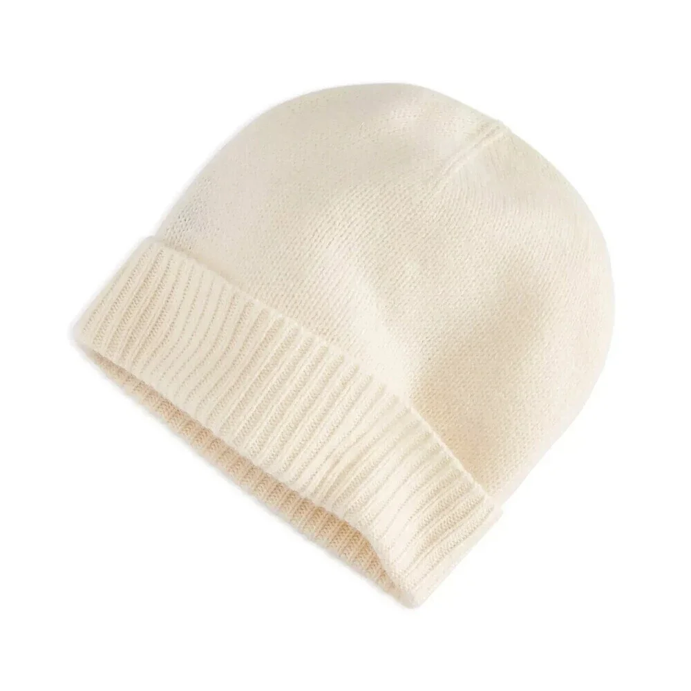 *FIRM PRICE* Charter Club 100% Cashmere Cuffed Beanie One Size Ribbed Cuff